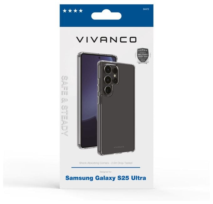Cover für Samsung Galaxy S25  Safe and Steady (Transparent) 