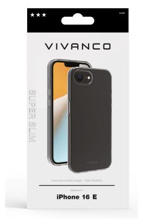Cover für Apple iPhone 16e (2025)  Super Slim (Transparent) 