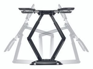 Wand Halterung 180° bis 2,08 m (82") 45 kg -15 - 15° Base 45L 