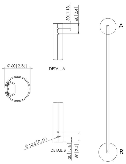 PFA9004 Deckenprofile 300 cm 