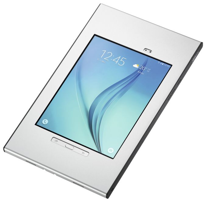 aus Aluminium, Stahl Samsung Galaxy Tab A 9.7 bis 24,6 cm (9.7")  PTS1221 (Aluminium, Silber) 