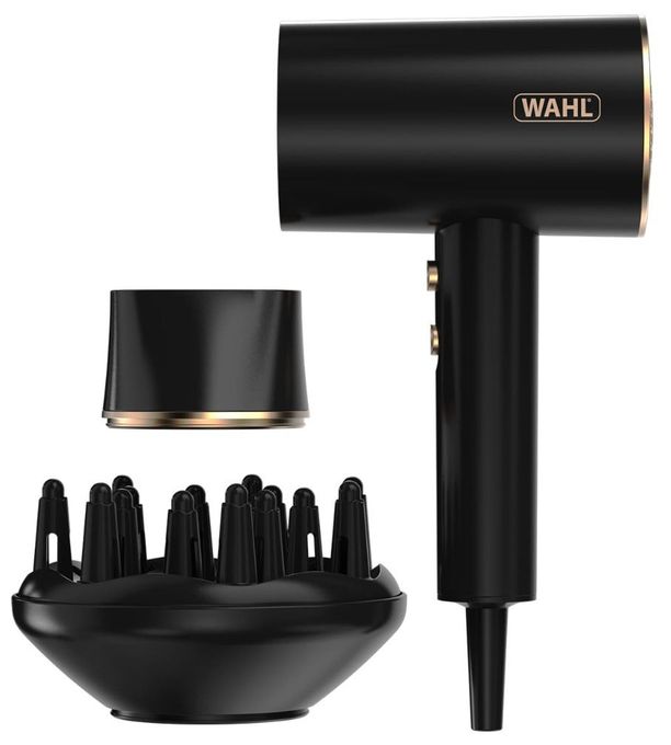 Haartrockner 2100 W  Ionic Flow (Schwarz/Gold) 