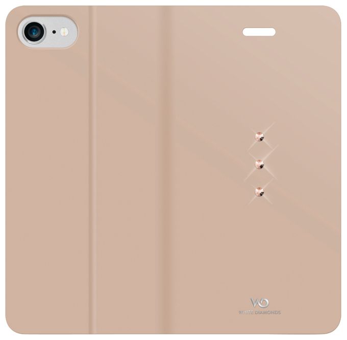 Folio für Apple iPhone 7  Crystal (Gold) 