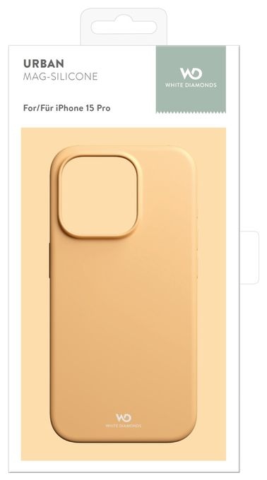 Cover für Apple iPhone 15 Pro  Hybrid Case (Gelb) 