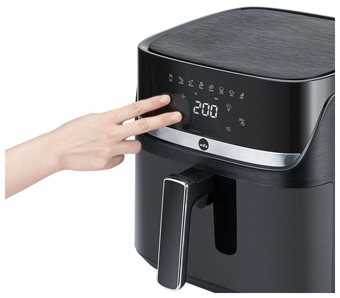 Heißluftfritteuse 8 l 2000 W  AF3B-80P Crispier (Schwarz) 