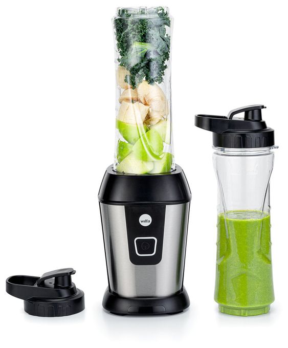 0,6 l Standmixer 500 W (Schwarz, Transparent) BL-5002GO Blend 2Go 