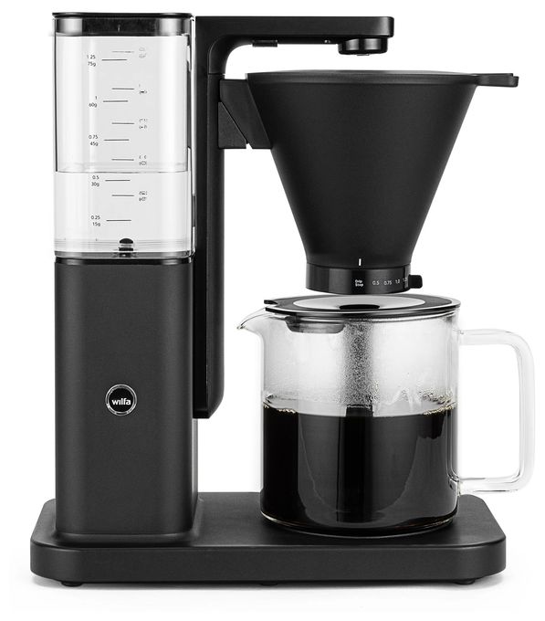 10 Tassen Filterkaffeemaschine 1,2 l (Schwarz, Transparent) CM10AB-M125 