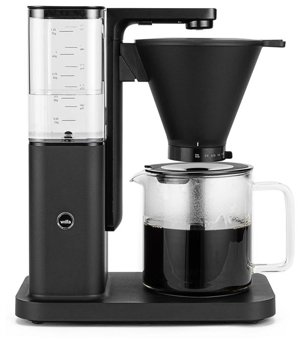 10 Tassen Filterkaffeemaschine 1,2 l (Schwarz, Transparent) CM10B-M125 