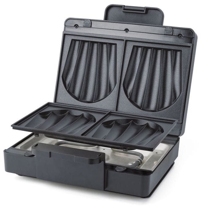 Sandwichmaker 1000 W für 2 Sandwiches  Easy Melt (Schwarz) 