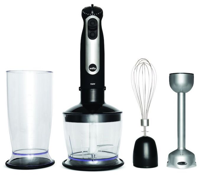 Stabmixer 700 W  Essential Set (Schwarz, Silber) 