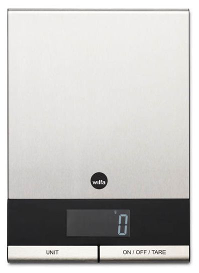 Elektronische Küchenwaage bis 5 kg Genauigkeit 1 g  KW-4 (Edelstahl) 