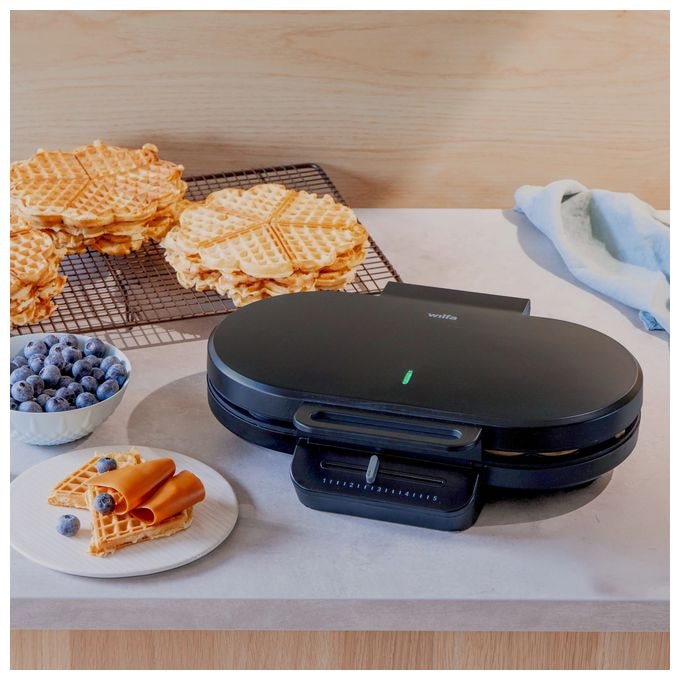 Waffeleisen Herz (Form) für 2 Waffel(n) 1200 W WM4DB-160 