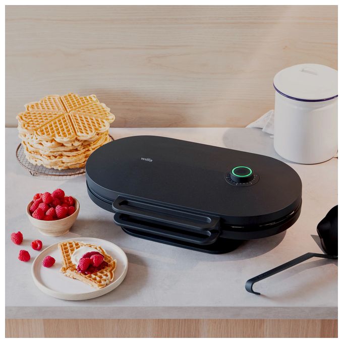 Waffeleisen Herz (Form) für 2 Waffel(n) 1800 W WM6DB-220 