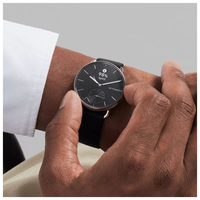 Hybrid 38 mm Smartwatch Rund 282 ppi  ScanWatch 2 (Edelstahl) 