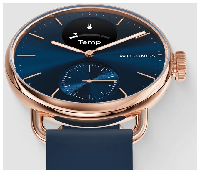 Hybrid 38 mm Smartwatch Rund 282 ppi  ScanWatch 2 (Roségold) 