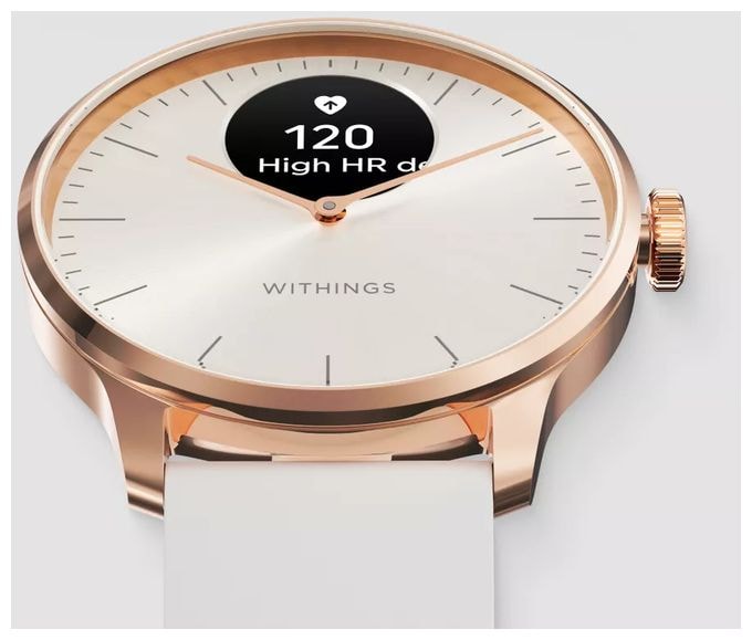 Hybrid 37 mm Smartwatch Rund 282 ppi  ScanWatch Light (Gold) 