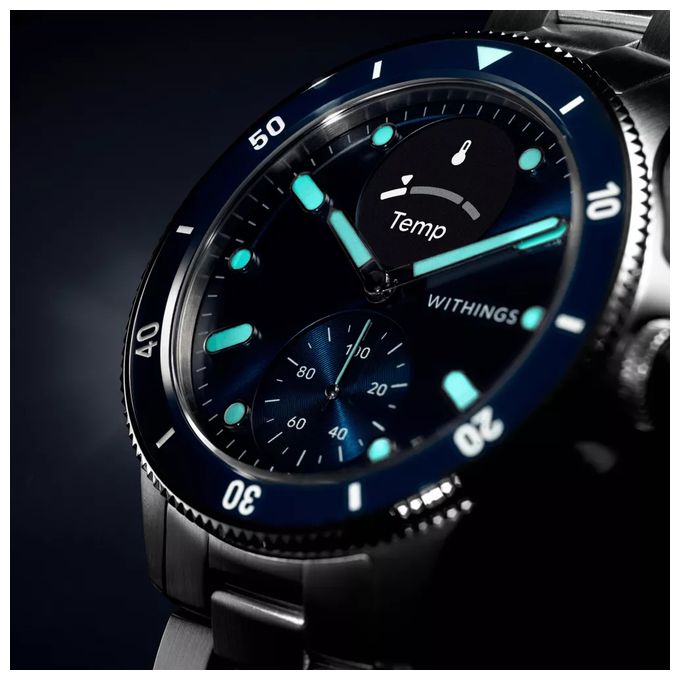 Hybrid 42 mm Smartwatch Rund 282 ppi  ScanWatch Nova (Edelstahl) 