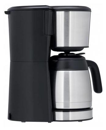 10 Tassen Thermo Filterkaffeemaschine 1,3 l  Bueno Pro Thermo (Schwarz, Silber) 