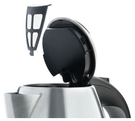 1,7 l Wasserkocher 2400 W  Stelio (Schwarz, Edelstahl) 
