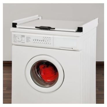 111363 Zwischenrahmen für Waschmaschine und Trockner Weiß 