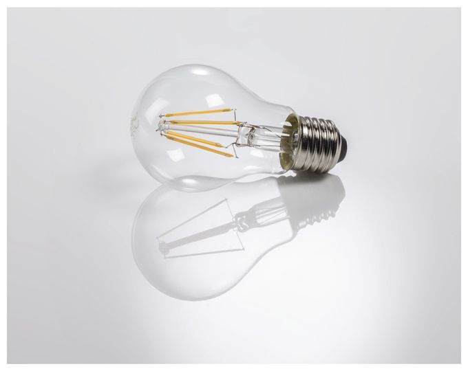 LED Lampe Tropfen E27 EEK: E 470 lm Warmweiß (2700K) entspricht 40 W 112805 