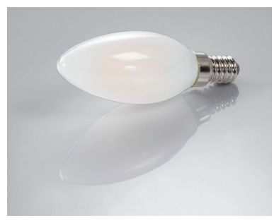 LED Lampe Kerze E14 EEK: E 470 lm Warmweiß (2700K) entspricht 40 W Dimmbar 112831 