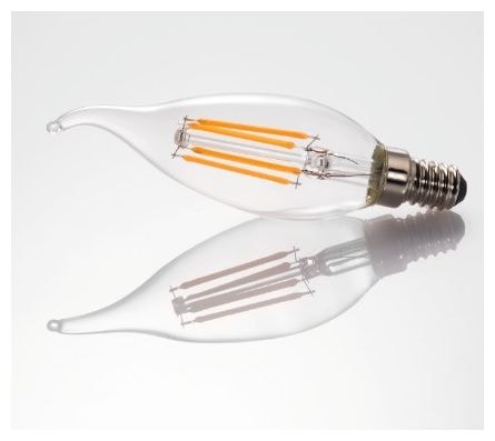 LED Lampe Kerze E14 EEK: E 470 lm Warmweiß (2700K) entspricht 40 W 112842 