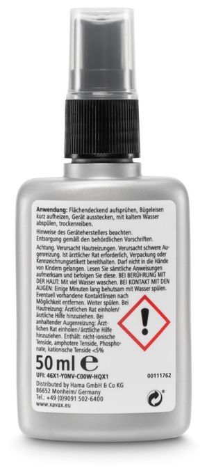 Xavax Bügeleisen-Reinigungsspray 