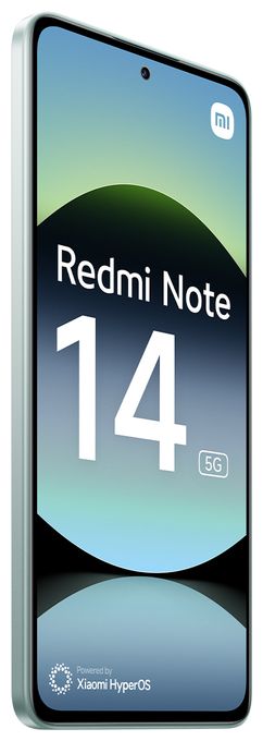 256 GB 5G Smartphone 16,9 cm (6.67 Zoll) 108 MP Dreifach Kamera Dual Sim WiFi 5 (Coral Green) Redmi Note 14 