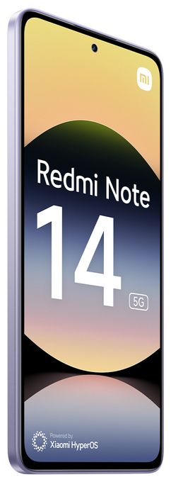 256 GB 5G Smartphone 16,9 cm (6.67 Zoll) 108 MP Dreifach Kamera Dual Sim WiFi 5 (Lavender Purple) Redmi Note 14 