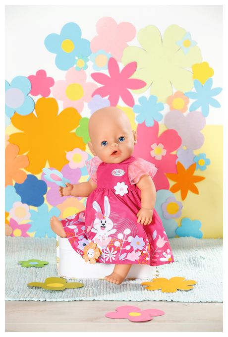 BABY born Kleid mit Blümchen 