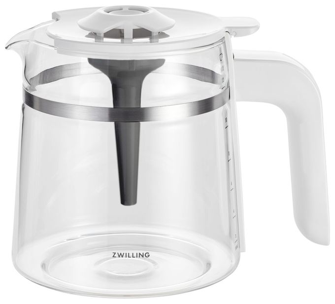 12 Tassen Filterkaffeemaschine 1,5 l  Enfinigy (Silber, Weiß) 
