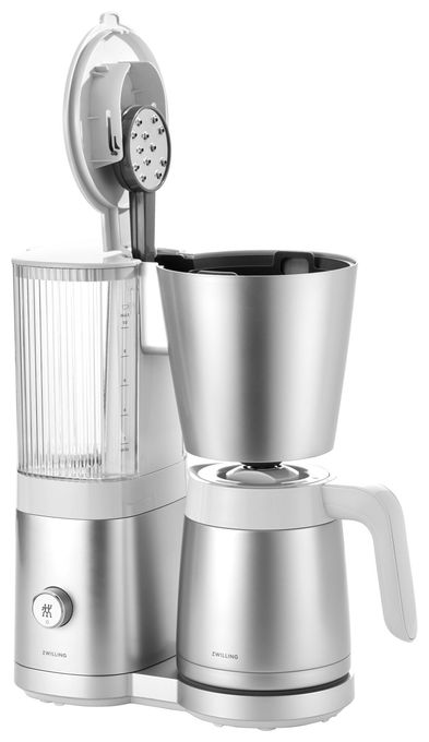 12 Tassen Thermo Filterkaffeemaschine 1,5 l  Enfinigy (Stahl, Weiß) 