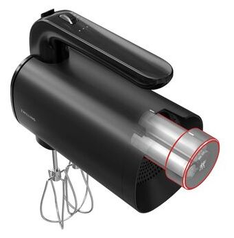 Handmixer 250 W 3 Stufen  Xtend Kabelloses Handrührgerät Starter Set (Schwarz) 