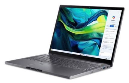 WUXGA Notebook 35,6 cm (14 Zoll) 1920 x 1200 Pixel 1 TB SSD Windows 11 Home Intel Core Ultra 7 max. 4,8 GHz  Aspire Spin ASP14-52MTN (Grau) 