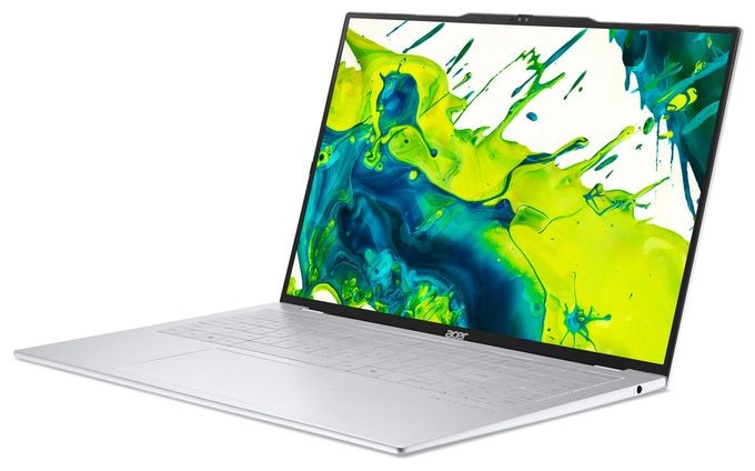 WUXGA Notebook 40,6 cm (16 Zoll) 32 GB RAM 1 TB SSD Windows 11 Home AMD Ryzen 5  Swift Air SFA16-61M-R1FY (Silber) 