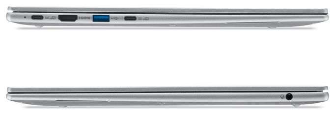 WUXGA Notebook 40,6 cm (16 Zoll) 1920 x 1200 Pixel 1 TB SSD Windows 11 Home AMD Ryzen 5 max. 4,5 GHz  Swift SFA16-61M-R1FY (Silber) 