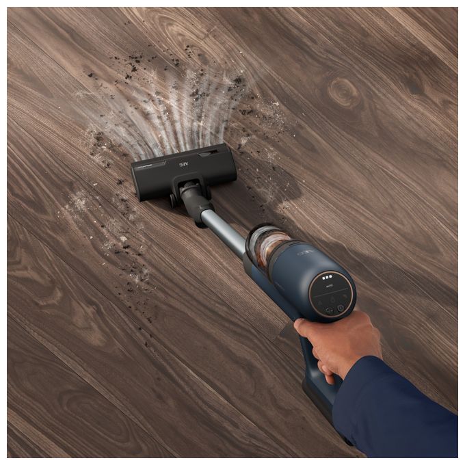 Handstaubsauger Beutellos bis 50 min Laufzeit 14,4 V Hygienefilter  AP71A142XN Ultimate 7000 (Blau) 