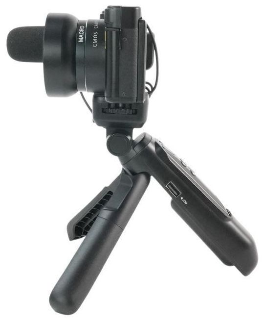 48 MP   Realishot VLG-4K Digital Vlogging Kamera-Set (Schwarz) 