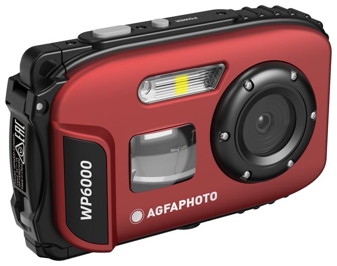 Kompaktkamera  Realshot WP6000 (Rot) 