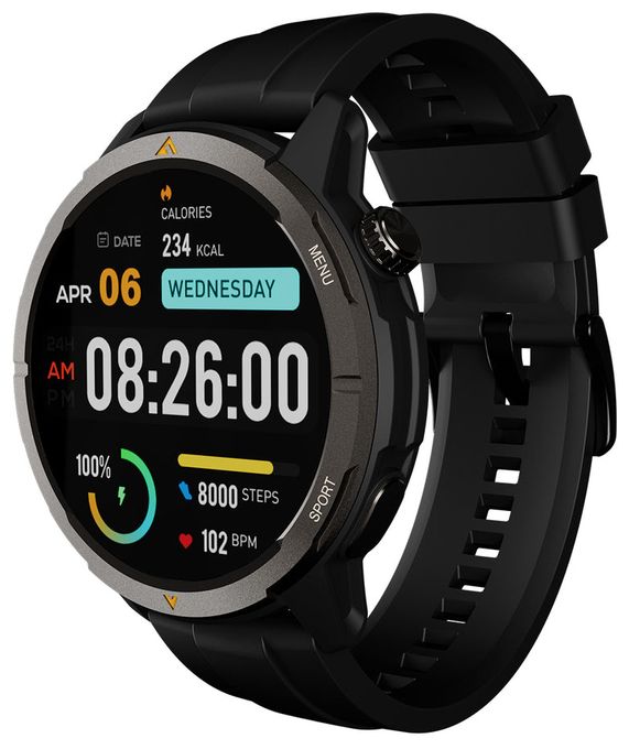 Digital Smartwatch Rund  Legion (Schwarz) 