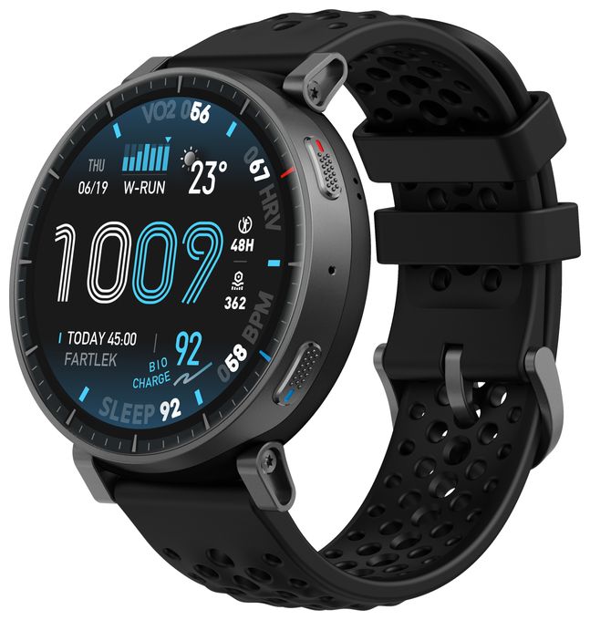 Digital  Smartwatch Rund 323 ppi  Active Max (Schwarz) 