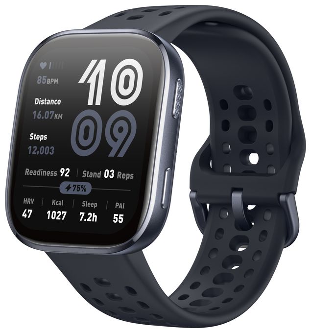 Digital Smartwatch Quadratisch 302 ppi  Bip 6 (Schwarz) 