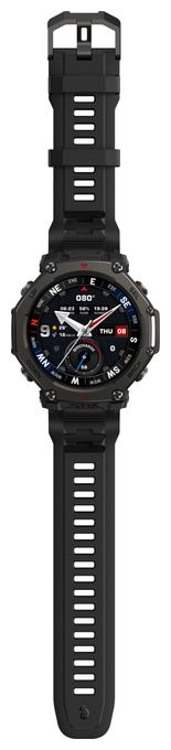 Digital 48 mm Smartwatch Rund 322 ppi  T-Rex 3 Pro (Schwarz) 