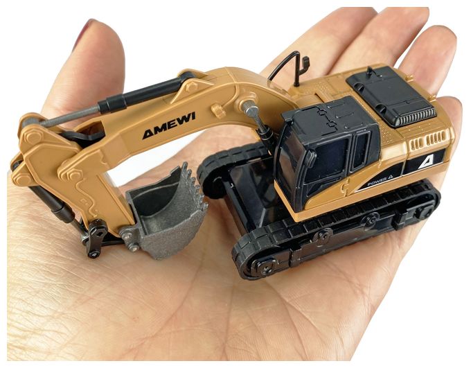 Mini-Bagger aus Metall 8-Kanal 1:64 RTR 6+ 