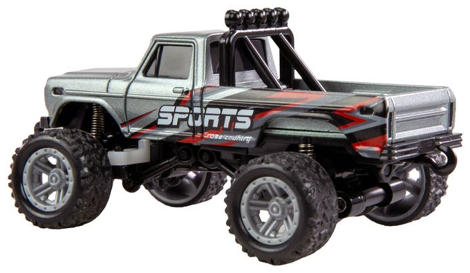 RC Monstertruck Die Cast grau 