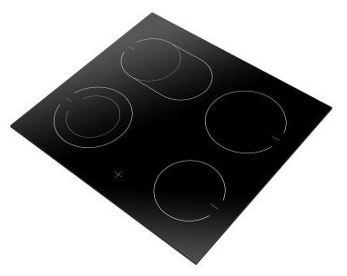 60 cm Glaskeramik Kochfeld/Herdplatte 4 Zone(n) EC742100C herdgebundenes 