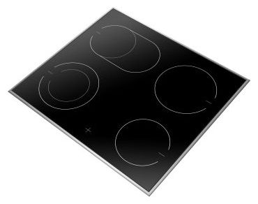 60 cm Glaskeramik Kochfeld/Herdplatte 4 Zone(n) EC742100E herdgebundenes 