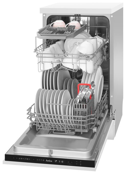 45 cm Geschirrspüler vollintegriert (ohne Front) Leise 10 Maßgedecke aquaStop Funktion EGSPV586900 