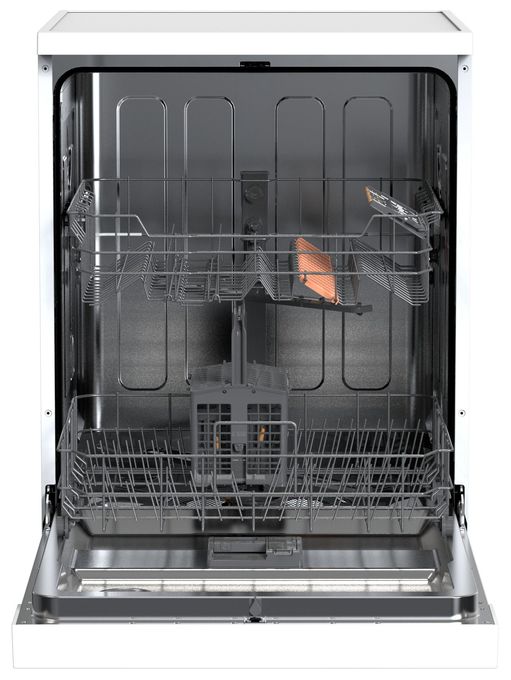 60 cm Geschirrspüler freistehend leise 13 Maßgedecke aquaStop Funktion Mini Active (Weiß) GSP 543 450 W 